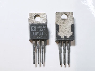 2PCS TIP131 SGS Thomson NPN Darlington 80V 8A 70W Transistor TO-220 - Image 1 of 3