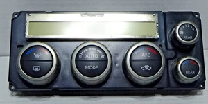 2005-2007 Nissan Pathfinder AC Heater Climate Control Switch Black - Picture 1 of 6