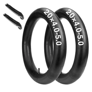 2er Pack 20×4.0-5.0 Fat Tire Fahrradschläuche: Heavy Duty Fahrradschlauch mit AV 32mm Schr... - Bild 1 von 7