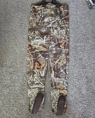 Cabelas Chest Waders Wetlands Camo for Men’s HEAVY Duty Neoprene Sz SReg  - Image 1 of 4