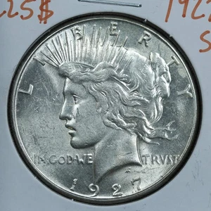 Dólar de la Paz 1927 S $1 - San Francisco - Imagen 1 de 2