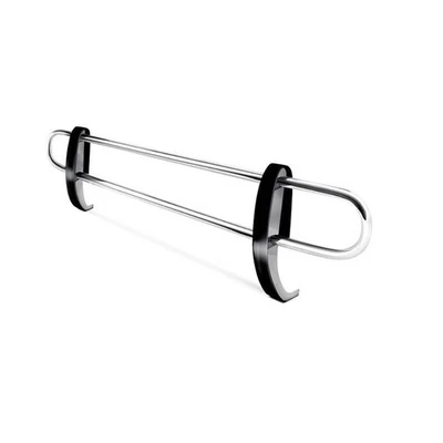 Protector de parachoques trasero caballo negro doble tubo SS apto para Volkswagen Routan 2009-2014 Foto 1 de 3