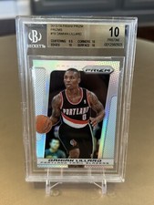 2013-14 Panini Prizm Damian Lillard Silver Prizm BGS 10 Pristine