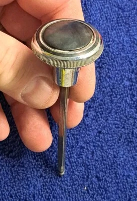 Perilla de interruptor de faro GM negra/cromada para Chevy Camaro Nova Impala 1969-1970 Foto 1 de 4