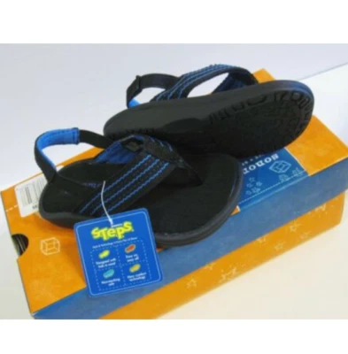 Sandálias azuis pretas masculinas Sonoma tamanho 7 - Imagem 1 de 4