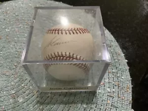 JOSE CANSECO Signed/Autographed Baseball With Case - Picture 1 of 2