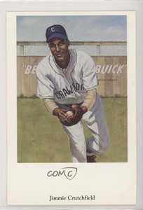 1991 Capital Cards Negro League Postcards /10000 Jimmie Crutchfield #8