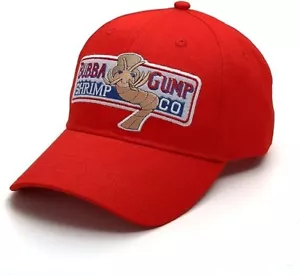 Forrest Gump Cap Cap, Bubba Gump Shrimp Co. Embroidered Baseball Cap lo - Picture 1 of 3