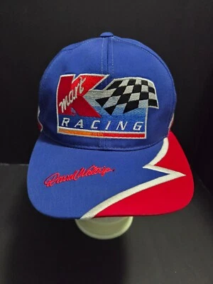 Sombrero Darrell Waltrip Vintage Kmart Racing #66 ~ Bandera a Cuadros Deportes ~ NASCAR🏁 Foto 1 de 4