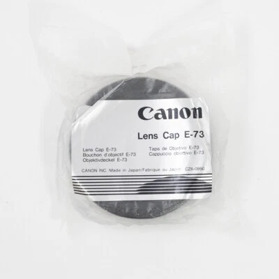 [genuine] Original Canon Lens Cap E-73 for Canon EF 15mm f2.8 Fisheye lens RARE - Image 1 of 2