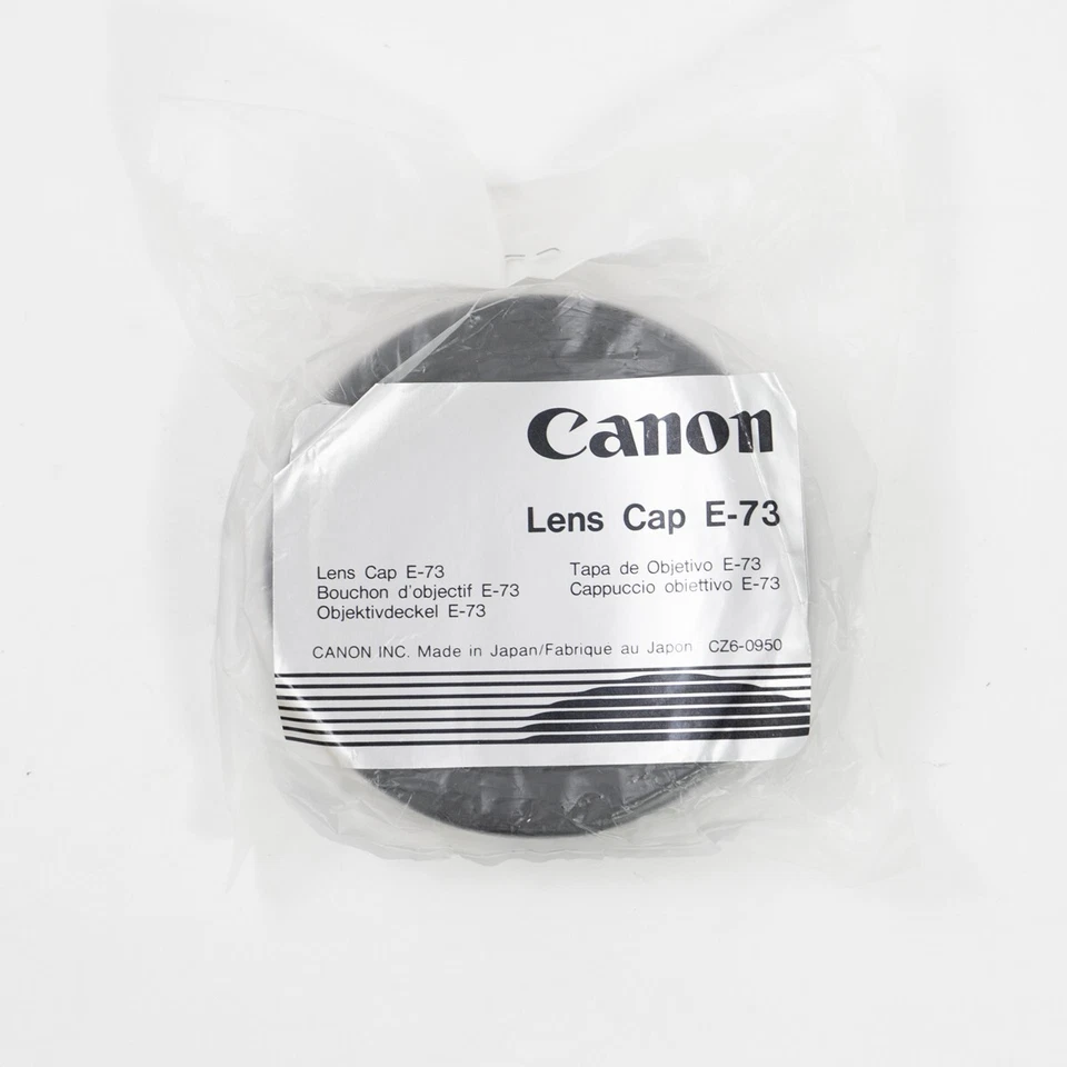 [genuine] Original Canon Lens Cap E-73 for Canon EF 15mm f2.8 Fisheye lens RARE - Image 1 of 2