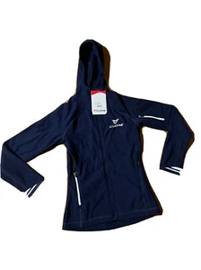 Chaqueta de pájaro de nieve Cuore para mujer azul marino talla X pequeña con capucha nueva con etiquetas - Imagen 1 de 12