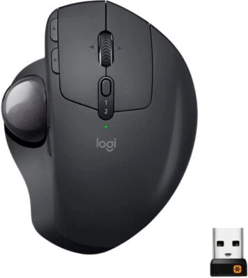 Logitech MX ERGO Wireless Trackball Mouse with Ergonomic design - Graphite - Image 1 of 3