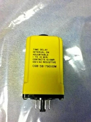 Potter & Brumfield CGB-38-79010 M Time Delay Relay - Image 1 of 4