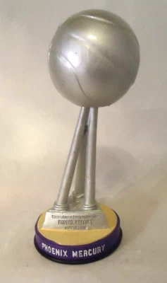 2014 WNBA PHOENIX MERCURY CHAMPIONSHIP TROPHY BOBBLE HEAD - Image 1 of 4