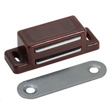 Türmagnet Braun Möbelmagnet Magnetverschluss Magnetschnapper Schnäpper Wohnmobil