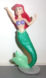 Disney The Littlest Mermaid Ariel 3.5 " Figure Cake Topper ON BASE FREE SHIPPING - Picture 1 of 4