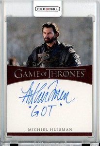 2021 Rittenhouse Game Of Thrones Iron Anniversary Michiel Huisman As Daario Naha