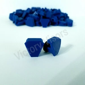 BULK Mini Football Visor Clips. AS LOW AS $1.50 PER CLIP. Blue UA Mini Clips - Picture 1 of 1