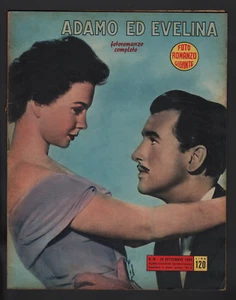 FOTOROMANZO COMPLETO GIGANTE VICTORY 10/1954 ADAMO ED EVELINA JEAN SIMMONS - Imagen 1 de 1