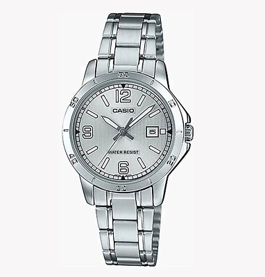 CASIO LTP-V004D-7B2UDF OROLOGIO DONNA ACCIAIO DATA 30mm SOTTOCOSTO - Immagine 1 di 4