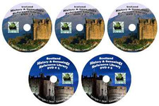 618 Books IRELAND & SCOTLAND history & genealogy 5-DVDs