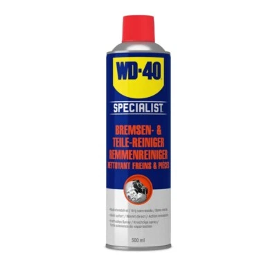 WD-40 Specialist Bremsen-/ Teilereiniger 500ml, Teilereiniger Spray, 500ml Dose