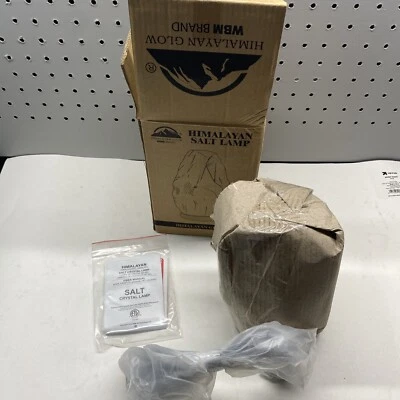 Lámpara de cristal de sal real marca Himalayan Glow Foto 1 de 4