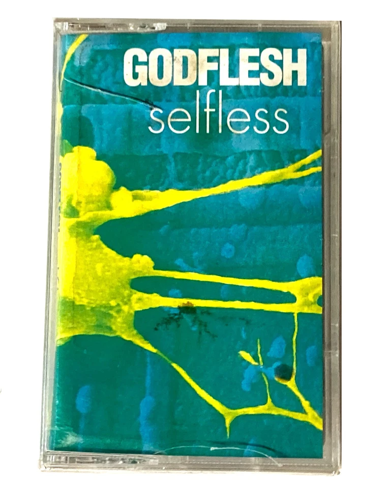 GODFLESH "Selfless" RARE SEALED PROMO Cassette Tape INDUSTRIAL METAL ©1994 - Image 1 of 4
