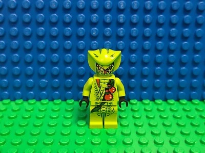 LEGO Lasha Minifigure Snake Tribe 9562 9447 njo051 Ninjago CMF Lot Rare Retired  - Image 1 of 4