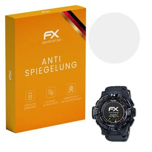 atFoliX 3x Panzerfolie für Casio PRW-3510Y-1ER Schutzfolie matt&stoßfest Folie - Photo 1 sur 8