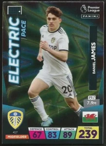 PANINI ADRENALYN XL PREMIER LEAGUE 2023 - #417 - LEEDS & WALES - DANIEL JAMES - FOIL - Bild 1 von 1
