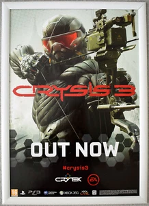 Crysis 3 RARE PS3 PC XBOX 360 42cm x 59cm Promotional Poster #3 - Picture 1 of 1
