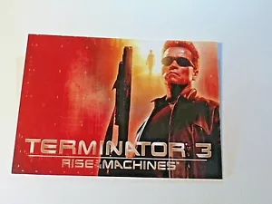 Terminator 3: Rise of the Machines Schwarzenegger Advertisment Print Postcard - Picture 1 of 6