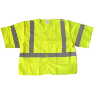 High Visibility Reflective Class III Ansi Safety Vest Tear Away Vest for Safety - Picture 1 of 1