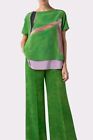 AKRIS Layered Silk Tunic Blouse Sz IT 42 US 6 NWT $1,390 