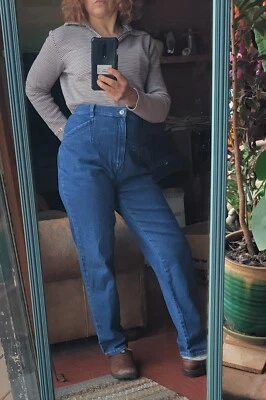 VTG Jordache Denim Jeans Womens 16/31 Stretch High Waist Tapered 90s Y2K Mom - Image 1 of 4