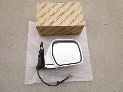 93-97 TOYOTA LAND CRUISER FZJ80 ESPEJO RETROVISOR PUERTA DERECHA PASAJERO FABRICANTE ORIGINAL NUEVO BLANCO Foto 1 de 4