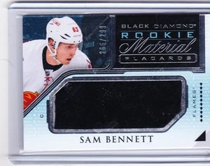 15-16 2015-16 BLACK DIAMOND SAM BENNETT ROOKIE PLACARDS /299 FLAMES SB PB - Picture 1 of 1