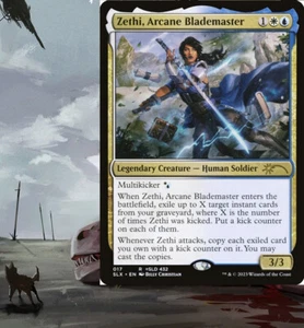 Zethi, Arcane Blademaster Spell Copy Commander Deck Magic EDH MTG Ready-to-Play - Picture 1 of 9