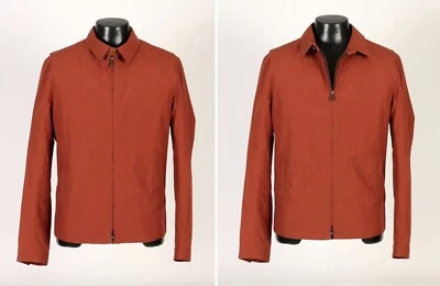 Loro Piana Cotton / Silk / Suede Jacket - Orange - M - $3295 Retail - Image 1 of 4