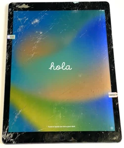 Damaged Apple iPad Pro 12.9" 1st Gen 256GB A1652 WiFi & Cell- Spares/Repair/D697 - Afbeelding 1 van 13