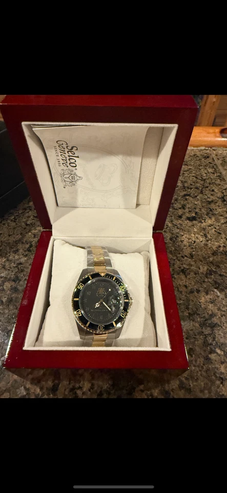 selco geneve BNSF черный и золотой часы - Изображение 1 из 1