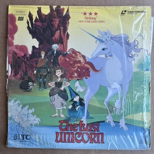 The Last Unicorn Laserdisc Jeff Bridges, Rankin-Bass, - Picture 1 of 2