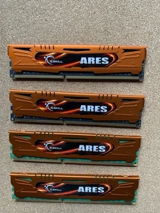 G.Skill DIMM 32 GB DDR3-1600 Quad-Kit, Arbeitsspeicher 100% Ok - Bild 1 von 5