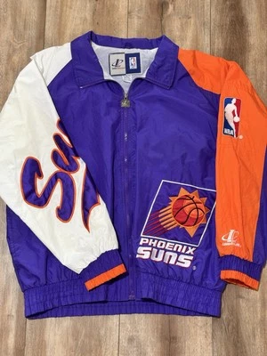 Phoenix Suns Vintage Logo Athletic NBA Wind Breaker Jacket Size XL - Image 1 of 4