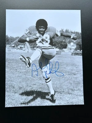 AHMAD RASHAD WR Minnesota Viking 8x10 Foto Firmada Autógrafo NFL Fútbol Foto 1 de 4