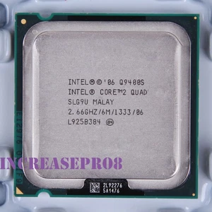 Intel Core 2 Quad Q9400S Processor 2.66 GHz SLG9U LGA 775/Socket T CPU 65W - Picture 1 of 4