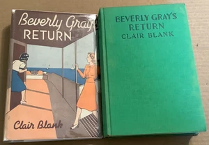 VG 1939 HC DJ Early Edition #9 Beverly Gray's Return Clair Blank - Bild 1 von 10