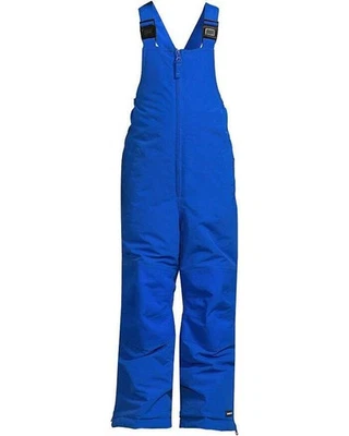 Babadores de neve LANDS' END Big Boy's 18 Squall impermeável isolado ferro joelho novo com etiquetas - Imagem 1 de 4